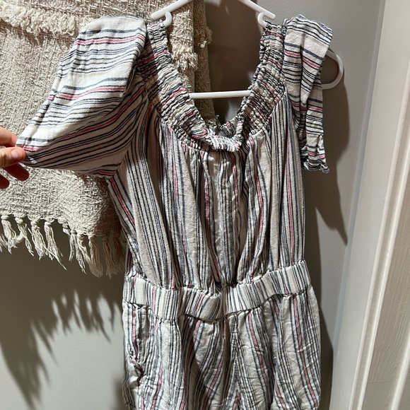 LOFT Textured Striped Top - Picture 1 of 3
